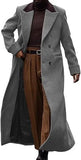 Autumn And Winter Hairs, Which Lengthn The Coat Man Thicker, The Double Buckle Wind