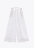 Women's Clothing INS Burst Cross Hanging Neck Top Trousers Set Fashion