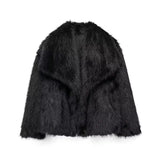 Women's Winter Fashion Temperament Style Wind Artificial Fur Coat