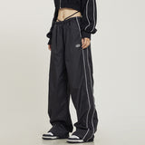 Zingj Sweatpants Summer 2023 New Casual Bella Side Striped