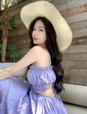 Zingj Shot Small Design New Summer New Holiday Fairy Wind Dress Strap Back Leisure Holiday Sling Dress