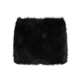 New Street Fashion Hot Girl Hair Splicing Sexy Low-Waisted Ass Skirt Hot Personality Half-Body