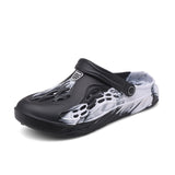 Men Summer Cool Drag Outdoor Hole Shoes Outside Wearing Sandals Home Half-Dragging Korean Trend Personalized Beach