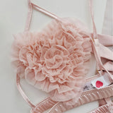 Pajamas Flower Three-Dimensional Pajamas Pentant Lovely Lovely Sexy Net纱 Ajamas