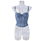 Women's New Thin Lace Sexy Plastic Suit Strap