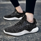 Men's Sports Shoes 2025 New Casual Flying Weaving Breathable Spring Light Soft Bottom Youth Korean Version Of Running