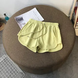 Zingj Female Summer Loose Korean Version Of High Waist Sports Leisure Wide Legs 2024 New Home Yoga Pajama Pants Tide