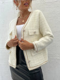 Light Luxury Sweater Cardigan Girl Knitted Cardigan Thick Soft Imitation Marina