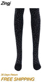 Glitter Over Knee Long Boot Fashion Women's Rhinestones Socks Sexy Thigh High Knee Socks Long Stockings