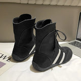 Gaode Training Shoes Women In The Summer Of 2025 New Mesh Breathable Martin Boots Casual High-Top Short Boots
