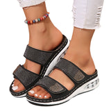 And Slippers Women's 2025 New Summer Thick-Soled Leisure Cool Drag Large-Size Shoes Leisure