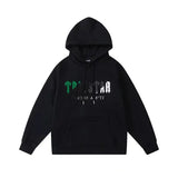 Rainbow Gradient Letter Tiger Head Printing Ins Trendy Sweater Trousers Jogging