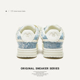 Shoe Destruction Series [M] Comfortable Cowboy Men's Shoes Thick Sole Wear-Resistant Men's And Women's Low-Help Couple Board