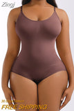 Spaghetti Strap Bodysuit Women Corset Top Sexy Backless Shapewear Woman Seamless Underwear Butt Lifter Push Up