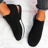 Wish New Flying Socks Shoes Elastic Cloth Large Size Women's Shoes Breathable Sports Single Shoe
