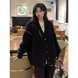 Sweater Cardigan Jacket Women's Autumn And Winter 2025 New Gentle Wind Niche Long Top Knitwear