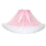 Lolita Petticoats Cosplay Bridal Crinoline Lady Girls Underskirt For Party White Black Ballet Dance Skirt