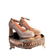 Thick With New Mary Jane Crystal Shoes A Word Button Wedding Shoes Bride Shoes Small Square Head High Heels