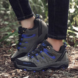 Men's And Women's Shoes Hiking Shoes Autumn And Winter Low Outdoor Hiking Cross-Country Shoes Wear-Resistant And Slippery Large-Size Tourism