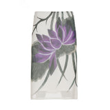 Wind Lotus Leaf Print High-Waisted Ass Slimy Skirt Timea Net