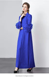 Folds Solid-Colored Dress Women's Niche Light-Cooked Three-Dimensional Flowers Loose Thin-Skinny Long