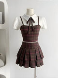 Plaid Two Piece
