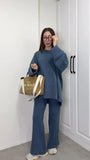 Women's Knit Dresses In Fall 2025 New Casual Fashion Pants Set For