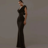 The Autumn Of 2025, The New Women's Pure Color Temperament Is Elegantly Folded And Collared Dress