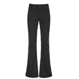 Millennium Striped Color Low- Waist Smell Spicy Spicy Temperament Slender Suit