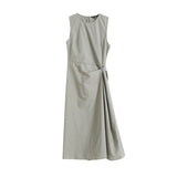 New French Style Sleeveless Dress In