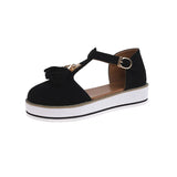 Fashion Flat-Soled Sandals Comfortable Large-Size Women's Shoes 35-43 Yards Twi-Sold Single
