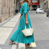 Spot Spring 2025 New Women's Casual Temperament Long-Sleeved Print Shirt