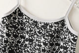 Skull Allover Print Crop Cami TopOutfit