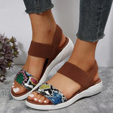 New Large-Size Women's Shoes Casual Fish Mouth Casual Cool And Drag Summer Women's