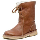 Boots 2025 Winter New Size 43 Catch-Up Medium Boots Women Cotton Martin