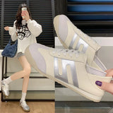 Shoes Women's Shoes Spring And Autumn Fashion Small White Shoes Retro Aggan Shoes Shoes Flat-Soled Casual