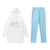 And Autumn 2025 New Letter-Print Pocket Open Fork Casual Long Sleeve Long Sleeve Trousers Casual Casual Casual