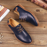 Zingj New Men's Casual Leather Shoes Large Size Board Shoes Business Casual Men's Shoes