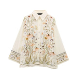 Women's Summer New Fashion Simple Loose Print Leisure