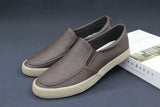New Baoda 20080 Casual Men's Leather Shoes Working Shoes Spring And Autumn Men's Board Shoes Popular Simple Men's Lefu