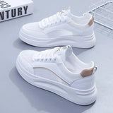 Surface Breathable Small White Shoes Women 2025 Summer New Korean Version Of Sports Casual Shoes With Thick Plate Shoes Women's