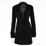 Buttoned Blouse High Waist Skirt Two Piece-Outfit