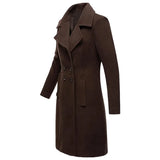 Autumn And Winter New Japanese And Korean Explosion Orders Long Hairs, Women's Coat Multi-Color Multi-Code Coat Double Buckle