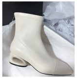 Fashion Boots Women's Shoes In The Autumn And Winter Of 2025, French Version Of Thin Boots And Squeal Boots After The Zipper Short