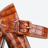 Square Toe Platform High