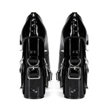 Lolita Gothic Rivet Y2K Hottie Coarse High Heeled Women's Singles