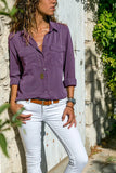 Women's Loose Lapel Long Sleeve