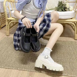Back-Bottomed Retro Mary Jane Shoes Women 2025 New Four-Season Fashion Almost Thin Small Leather