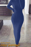 Women's Cable Knit Long Sweater Dress Crewneck Long Sleeve Solid Ribbed Bodycon Sweater Pullover Midi Jumper