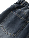 Vintage Blue 90s Boyfriend Jeans-Outfit